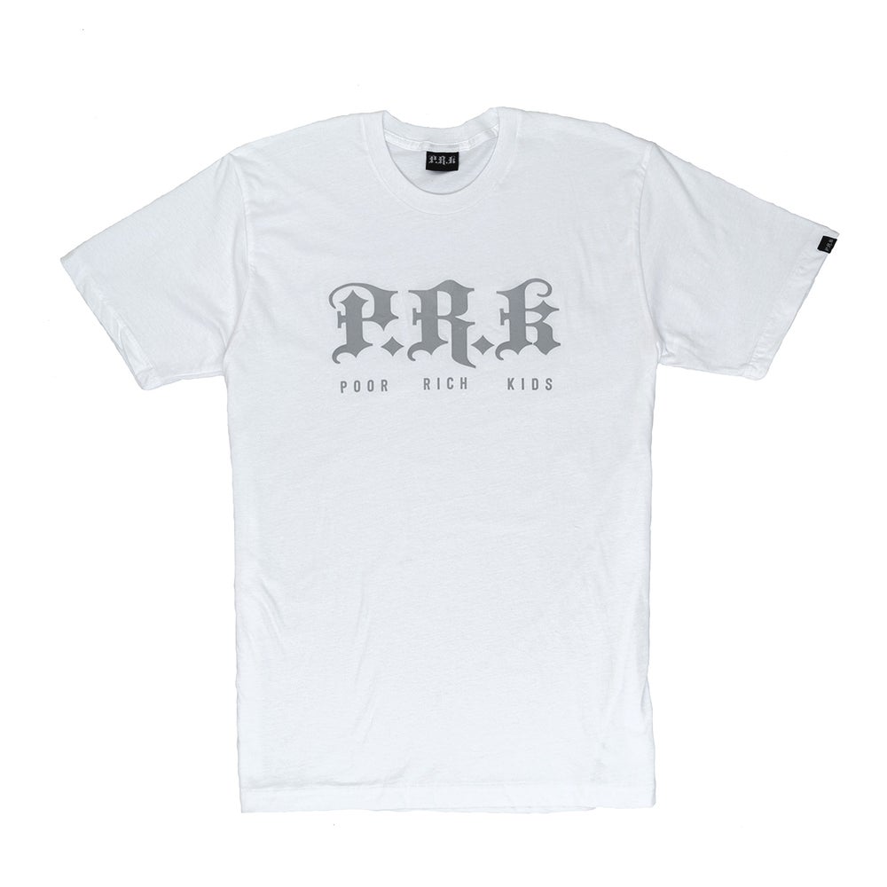 White Reflective Logo